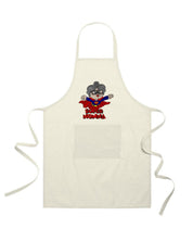 Grembiule in Cotone Riciclato – Sostenibile e Pratico – Cucina e Lavoro – Design Ricamato Super Nonna-Biiply