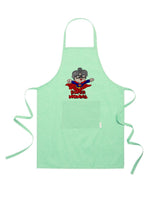 Grembiule in Cotone Riciclato – Sostenibile e Pratico – Cucina e Lavoro – Design Ricamato Super Nonna
