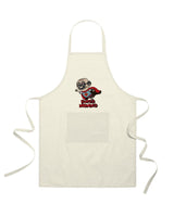 Recycled Cotton Apron – Sustainable and Practical – Cooking and Working – Super Grandpa Embroidered Design