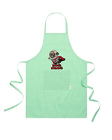 Recycled Cotton Apron – Sustainable and Practical – Cooking and Working – Super Grandpa Embroidered Design