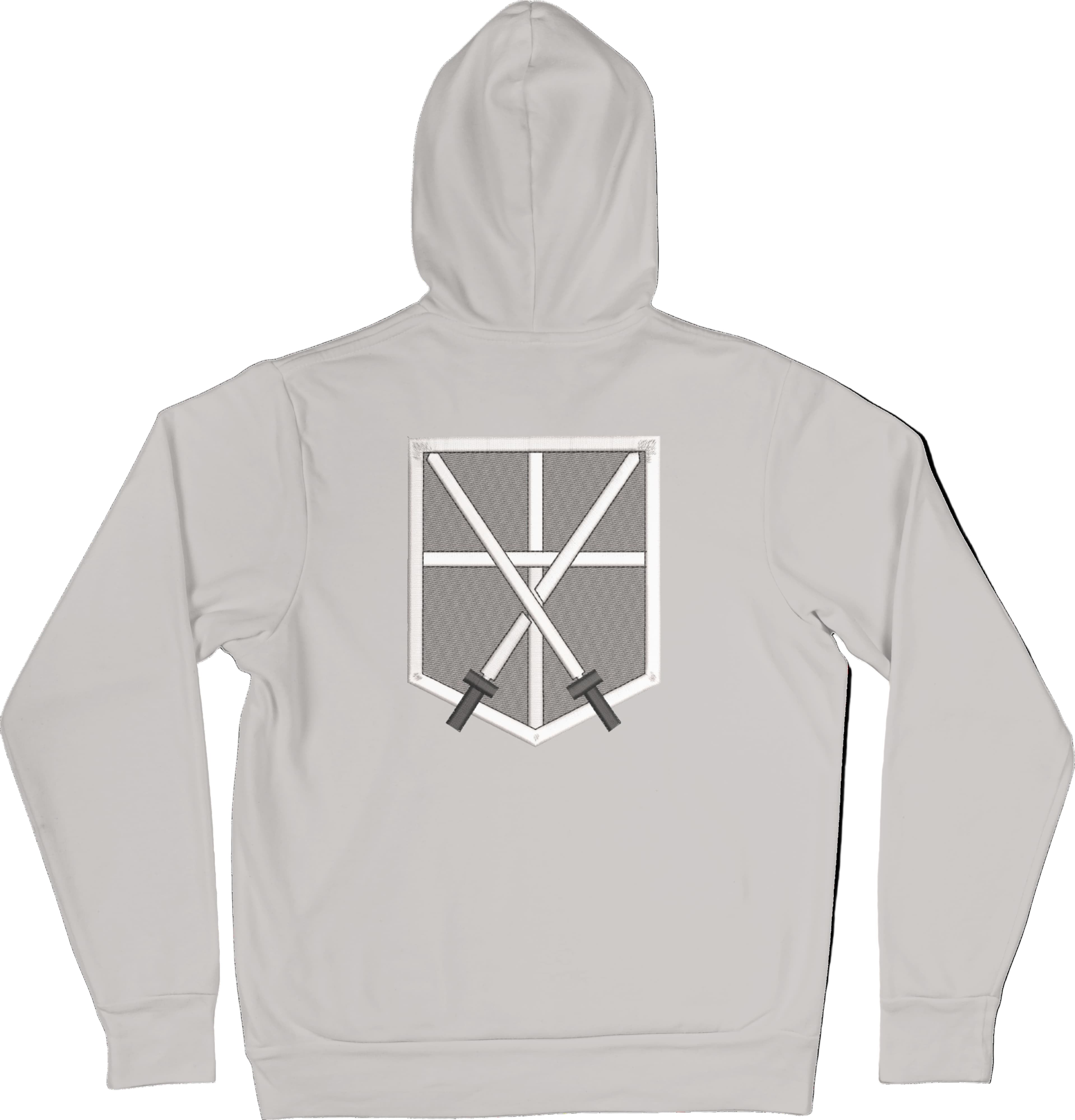 Felpa Ricamata Posteriormente Unisex – Morbida con Cappuccio e Tasca Frontale – Stile Streetwear – Corpo Addestramento Cadetti