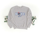 Felpa Ricamata Unisex – Morbida – Stile Streetwear – Stich Natalizio