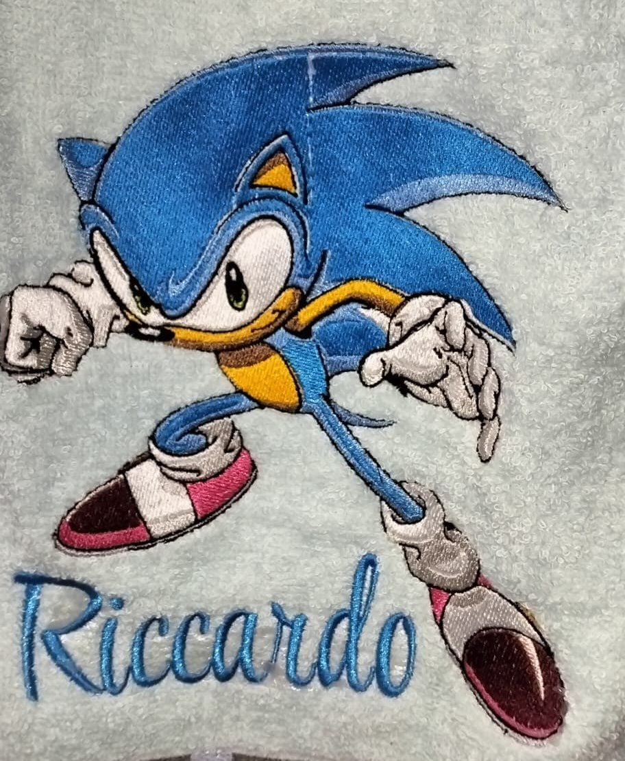 Ricamo di Sonic
