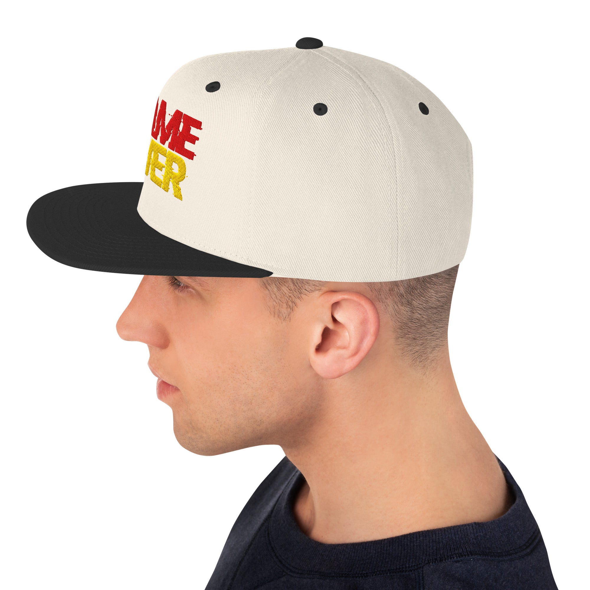 Foto di - Cappellino Ricamato unisex - Snapback regolabile - Game Over-Ricamati-Biiply