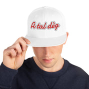 Foto di - Cappellino Ricamato unisex - Snapback regolabile in tela rigida - A Tal Dèg-Ricamati-Biiply