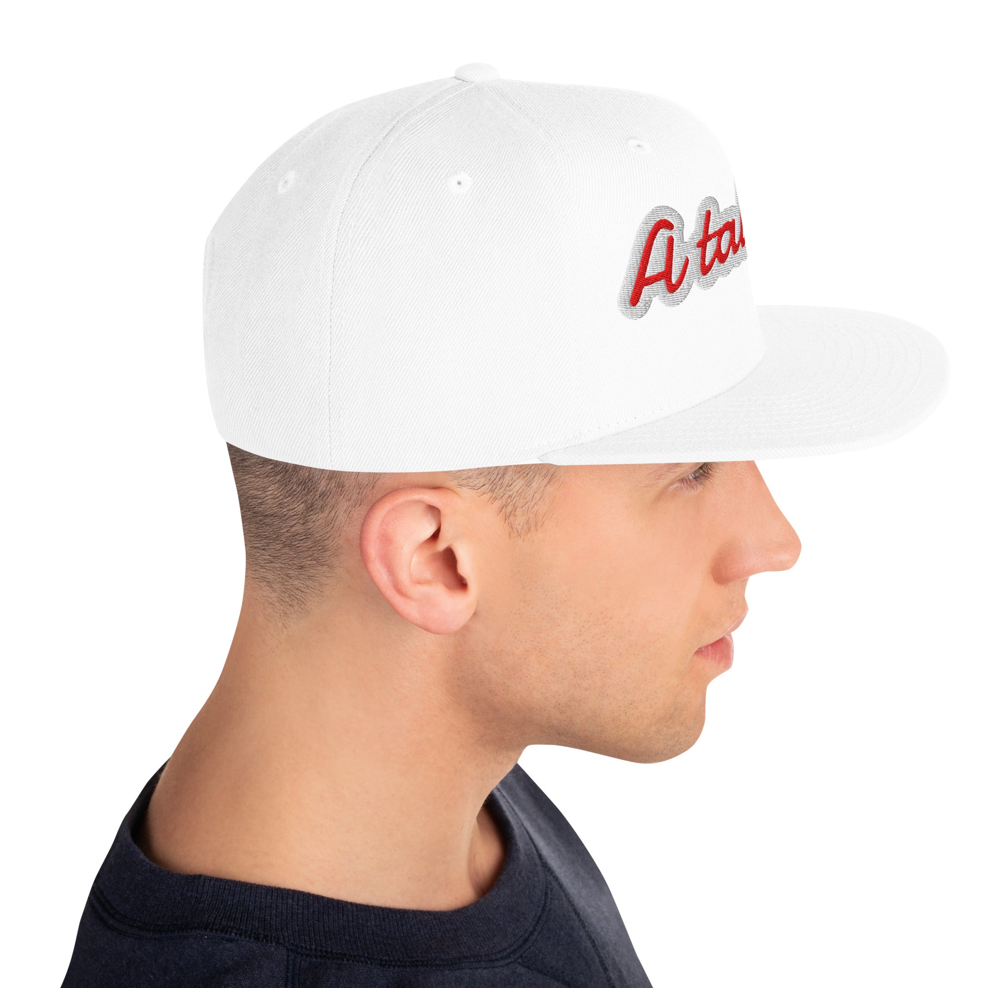 Foto di - Cappellino Ricamato unisex - Snapback regolabile in tela rigida - A Tal Dèg-Ricamati-Biiply