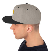 Foto di - Cappellino Ricamato unisex - Snapback regolabile in tela rigida - Canarino-Ricamati-Biiply