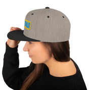 Foto di - Cappellino Ricamato unisex - Snapback regolabile in tela rigida - Modna-Ricamati-Biiply