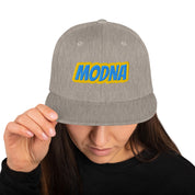Foto di - Cappellino Ricamato unisex - Snapback regolabile in tela rigida - Modna-Ricamati-Biiply