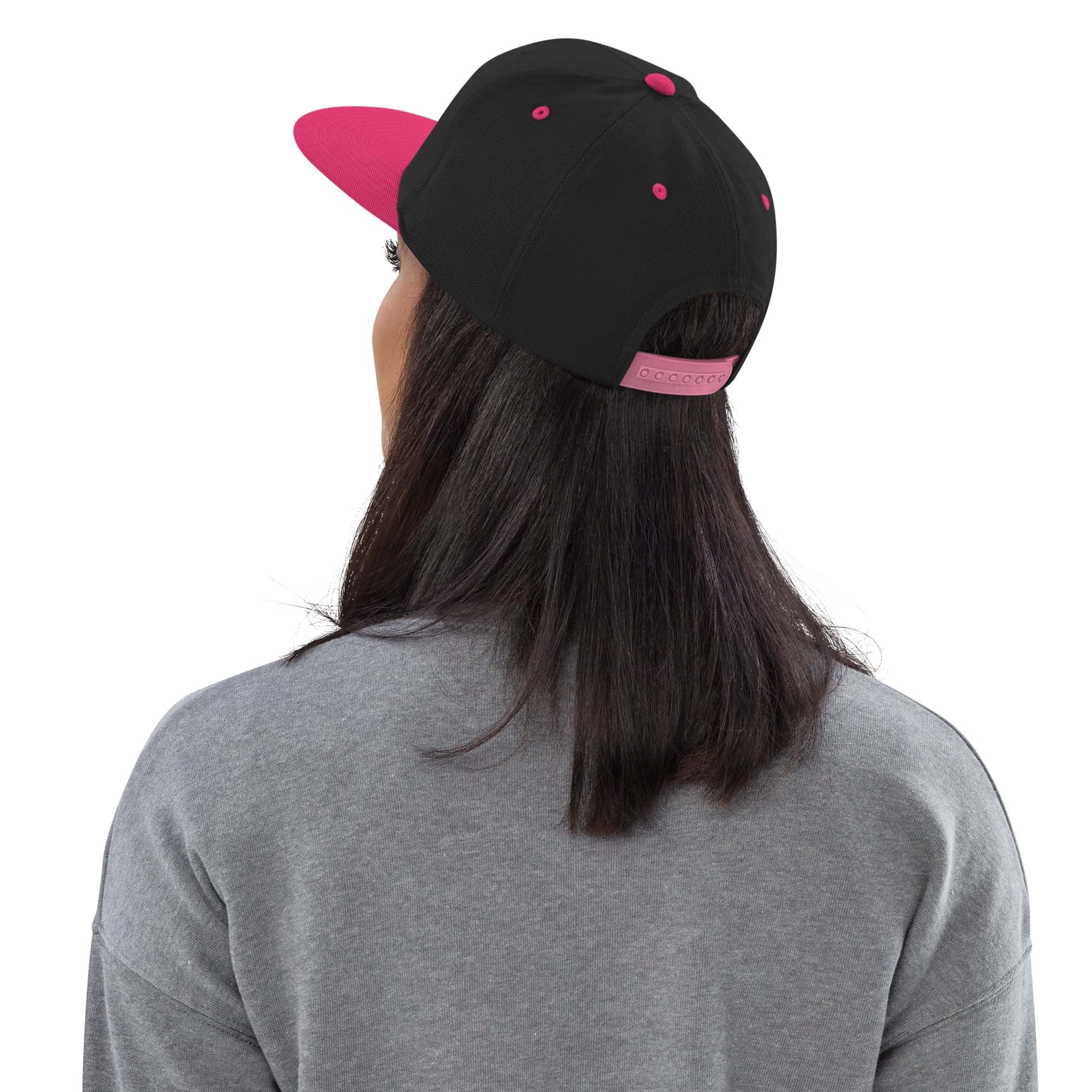 Foto di - Cappellino Ricamato unisex - Snapback regolabile in tela rigida - Mucca-Ricamati-Biiply