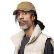 Foto di - Cappellino Ricamato unisex in cotone chino – Stile Streetwear visiera curva - Umarel-Ricamati-Biiply