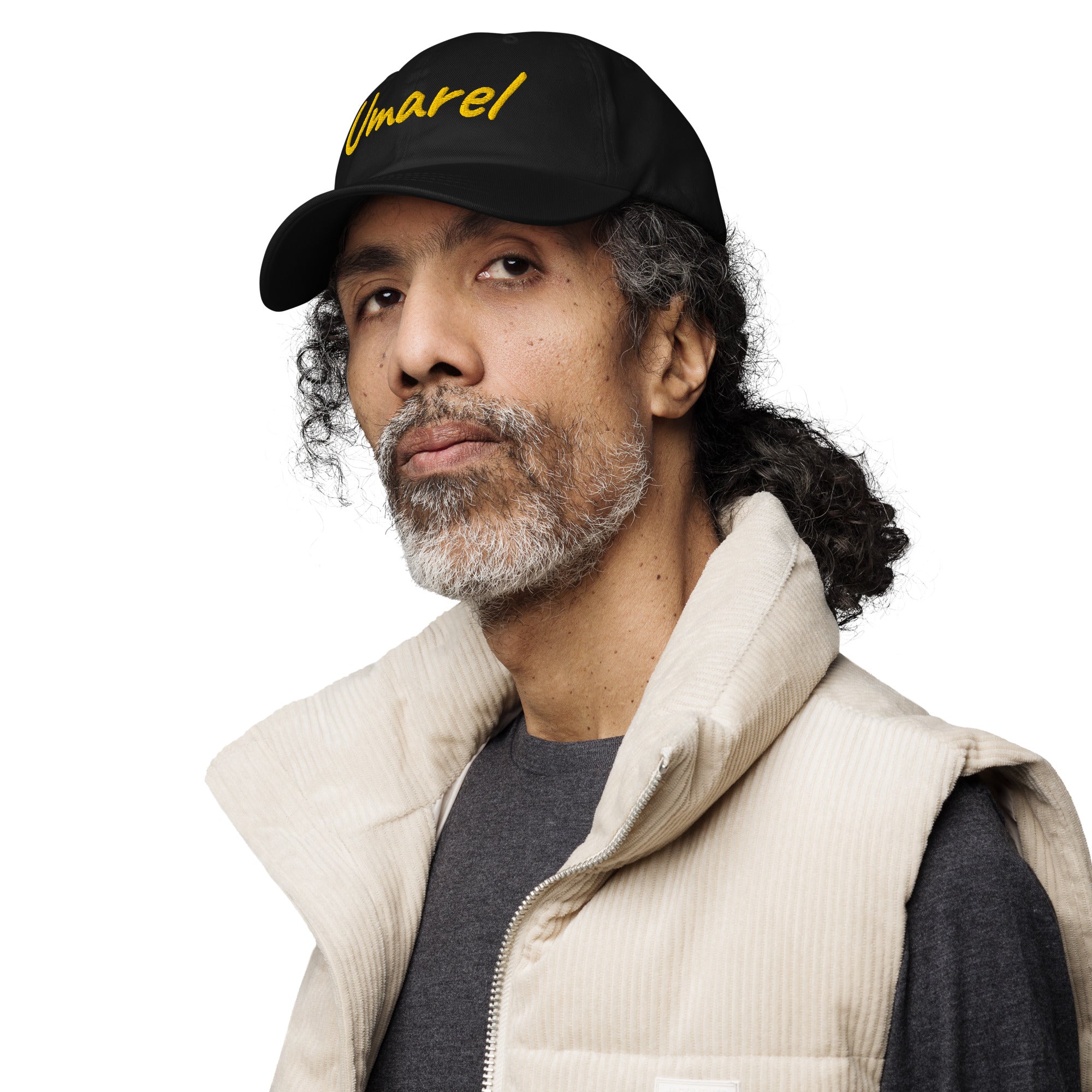 Foto di - Cappellino Ricamato unisex in cotone chino – Stile Streetwear visiera curva - Umarel-Ricamati-Biiply