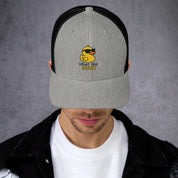 Foto di - Cappellino Ricamato unisex in cotone chino – Stile Streetwear visiera curva - What The DUCK-Ricamati-Biiply