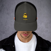 Foto di - Cappellino Ricamato unisex in cotone chino – Stile Streetwear visiera curva - What The DUCK-Ricamati-Biiply