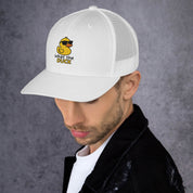 Foto di - Cappellino Ricamato unisex in cotone chino – Stile Streetwear visiera curva - What The DUCK-Ricamati-Biiply