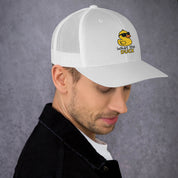 Foto di - Cappellino Ricamato unisex in cotone chino – Stile Streetwear visiera curva - What The DUCK-Ricamati-Biiply