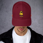 Foto di - Cappellino Ricamato unisex in cotone chino – Stile Streetwear visiera curva - What The DUCK-Ricamati-Biiply