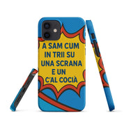 Foto di - Cover Resistente e Compatibile con Ricarica Wireless iPhone – A Sam Cum In Trii-Smartphone-Biiply