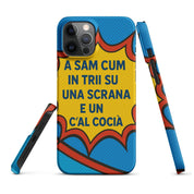 Foto di - Cover Resistente e Compatibile con Ricarica Wireless iPhone – A Sam Cum In Trii-Smartphone-Biiply
