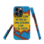 Foto di - Cover Resistente e Compatibile con Ricarica Wireless iPhone – A Sam Cum In Trii-Smartphone-Biiply