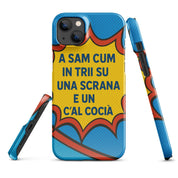 Foto di - Cover Resistente e Compatibile con Ricarica Wireless iPhone – A Sam Cum In Trii-Smartphone-Biiply