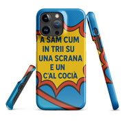 Foto di - Cover Resistente e Compatibile con Ricarica Wireless iPhone – A Sam Cum In Trii-Smartphone-Biiply