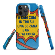 Foto di - Cover Resistente e Compatibile con Ricarica Wireless iPhone – A Sam Cum In Trii-Smartphone-Biiply