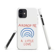 Foto di - Cover Resistente e Compatibile con Ricarica Wireless iPhone – Airdrop Me a little love-Smartphone-Biiply