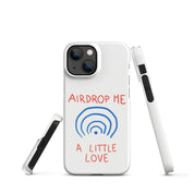 Foto di - Cover Resistente e Compatibile con Ricarica Wireless iPhone – Airdrop Me a little love-Smartphone-Biiply