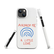 Foto di - Cover Resistente e Compatibile con Ricarica Wireless iPhone – Airdrop Me a little love-Smartphone-Biiply