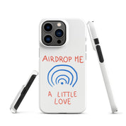 Foto di - Cover Resistente e Compatibile con Ricarica Wireless iPhone – Airdrop Me a little love-Smartphone-Biiply