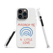 Foto di - Cover Resistente e Compatibile con Ricarica Wireless iPhone – Airdrop Me a little love-Smartphone-Biiply