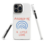 Foto di - Cover Resistente e Compatibile con Ricarica Wireless iPhone – Airdrop Me a little love-Smartphone-Biiply