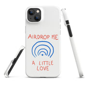 Foto di - Cover Resistente e Compatibile con Ricarica Wireless iPhone – Airdrop Me a little love-Smartphone-Biiply