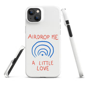 Foto di - Cover Resistente e Compatibile con Ricarica Wireless iPhone – Airdrop Me a little love-Smartphone-Biiply