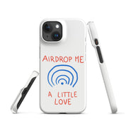 Foto di - Cover Resistente e Compatibile con Ricarica Wireless iPhone – Airdrop Me a little love-Smartphone-Biiply