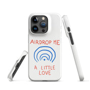 Foto di - Cover Resistente e Compatibile con Ricarica Wireless iPhone – Airdrop Me a little love-Smartphone-Biiply