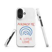 Foto di - Cover Resistente e Compatibile con Ricarica Wireless iPhone – Airdrop Me a little love-Smartphone-Biiply