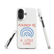 Foto di - Cover Resistente e Compatibile con Ricarica Wireless iPhone – Airdrop Me a little love-Smartphone-Biiply