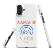 Foto di - Cover Resistente e Compatibile con Ricarica Wireless iPhone – Airdrop Me a little love-Smartphone-Biiply