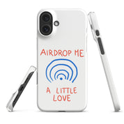 Foto di - Cover Resistente e Compatibile con Ricarica Wireless iPhone – Airdrop Me a little love-Smartphone-Biiply