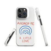 Foto di - Cover Resistente e Compatibile con Ricarica Wireless iPhone – Airdrop Me a little love-Smartphone-Biiply