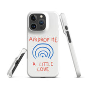 Foto di - Cover Resistente e Compatibile con Ricarica Wireless iPhone – Airdrop Me a little love-Smartphone-Biiply
