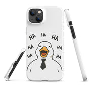 Foto di - Cover Resistente e Compatibile con Ricarica Wireless iPhone – Anatroccolo Che ride-Smartphone-Biiply