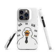 Foto di - Cover Resistente e Compatibile con Ricarica Wireless iPhone – Anatroccolo Che ride-Smartphone-Biiply