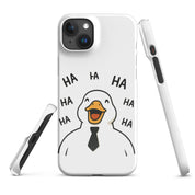 Foto di - Cover Resistente e Compatibile con Ricarica Wireless iPhone – Anatroccolo Che ride-Smartphone-Biiply