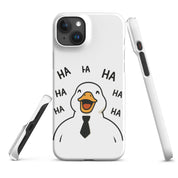 Foto di - Cover Resistente e Compatibile con Ricarica Wireless iPhone – Anatroccolo Che ride-Smartphone-Biiply