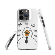 Foto di - Cover Resistente e Compatibile con Ricarica Wireless iPhone – Anatroccolo Che ride-Smartphone-Biiply