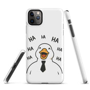 Foto di - Cover Resistente e Compatibile con Ricarica Wireless iPhone – Anatroccolo Che ride-Smartphone-Biiply