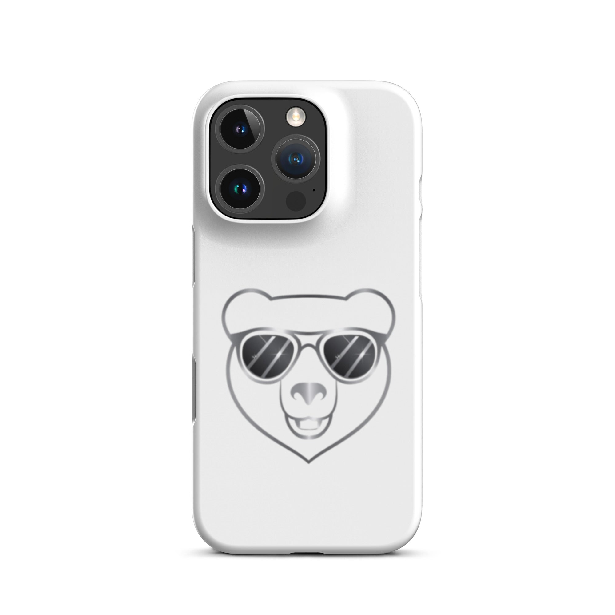 Foto di - Cover Resistente e Compatibile con Ricarica Wireless iPhone – Bear cool-Smartphone-Biiply